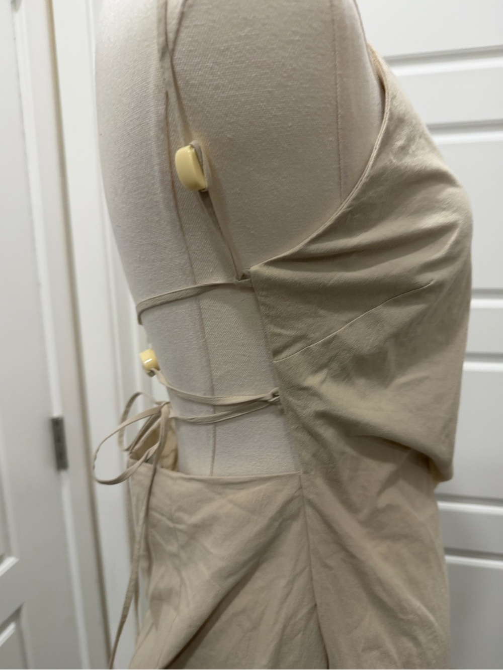 Zara Open Back Maxi Dress - Picture 9 of 10